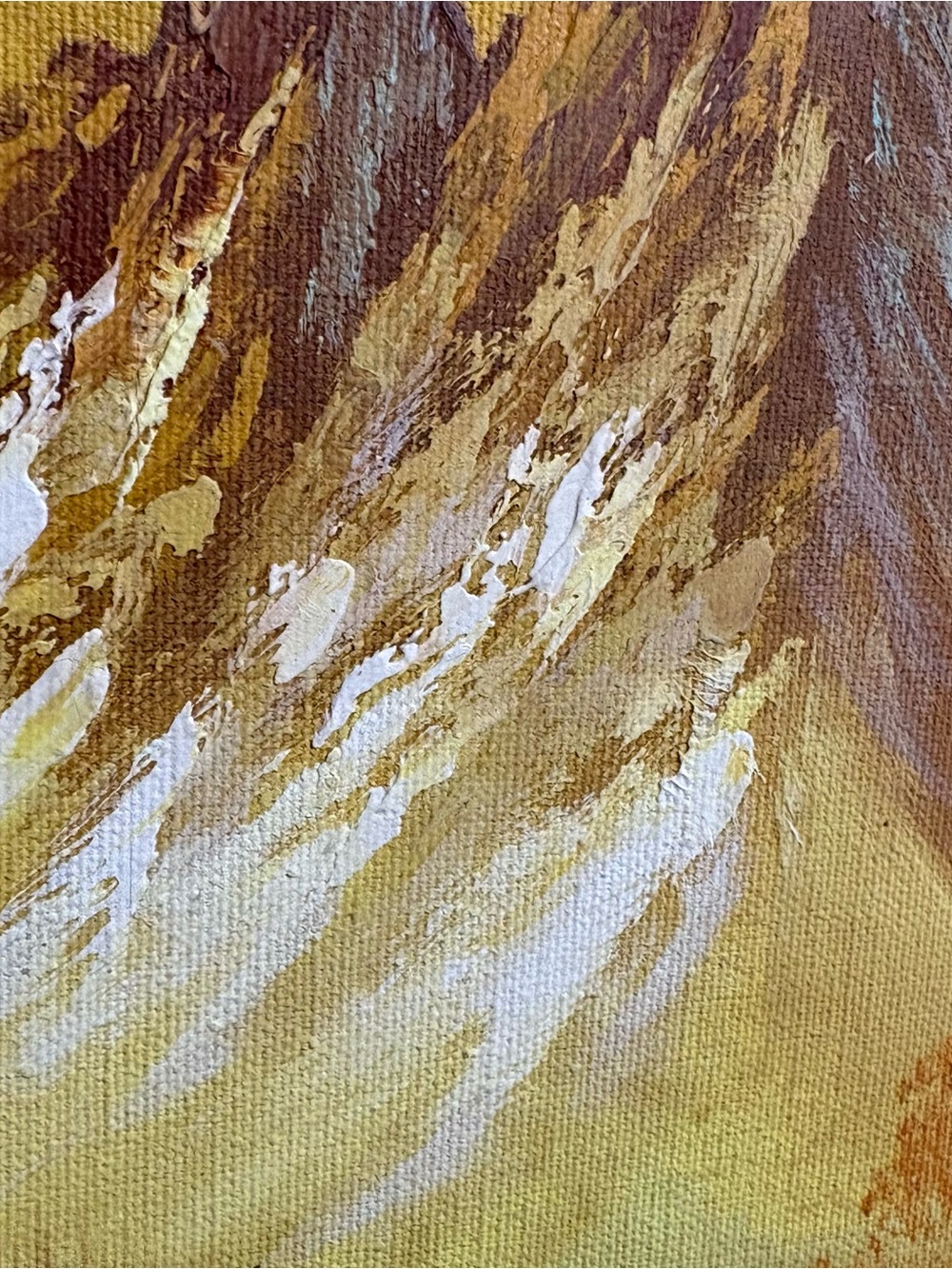 19X23 Original Signed Philip Cantrell Mountain Stream Scene Framed Oil Painting - Picture 3 of 8